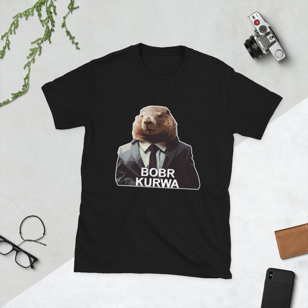 Unisex T-Shirt Meme BOBRKURWA