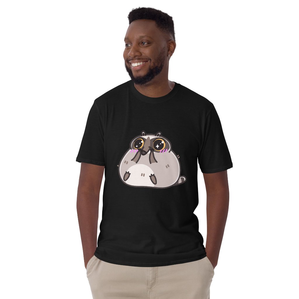 Short-Sleeve Unisex T-Shirt Popular Memes With A Raccoon