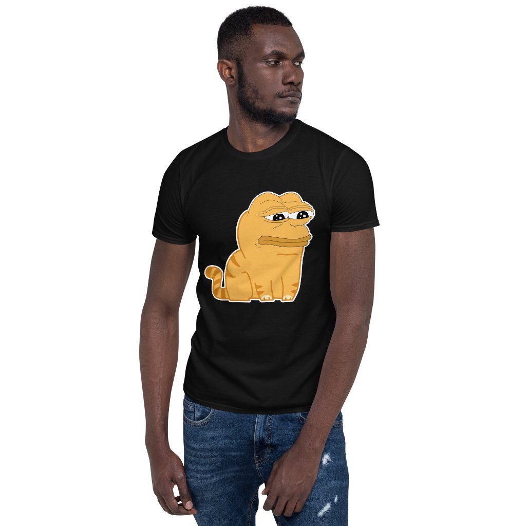 Pepe meme Frog Cat T-shirt