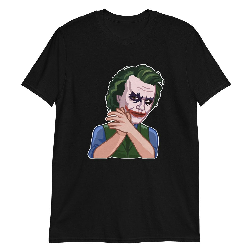 T-shirt with a joker