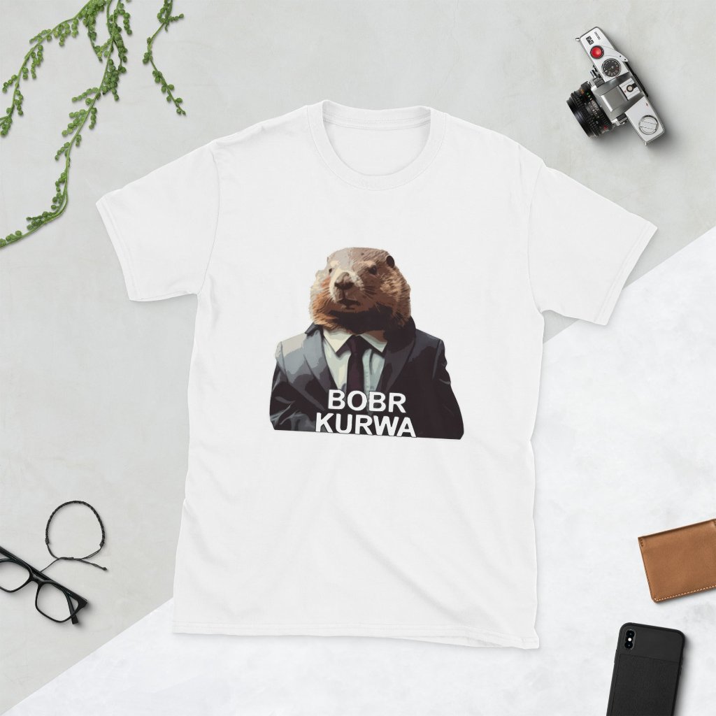 Unisex T-Shirt Meme BOBRKURWA