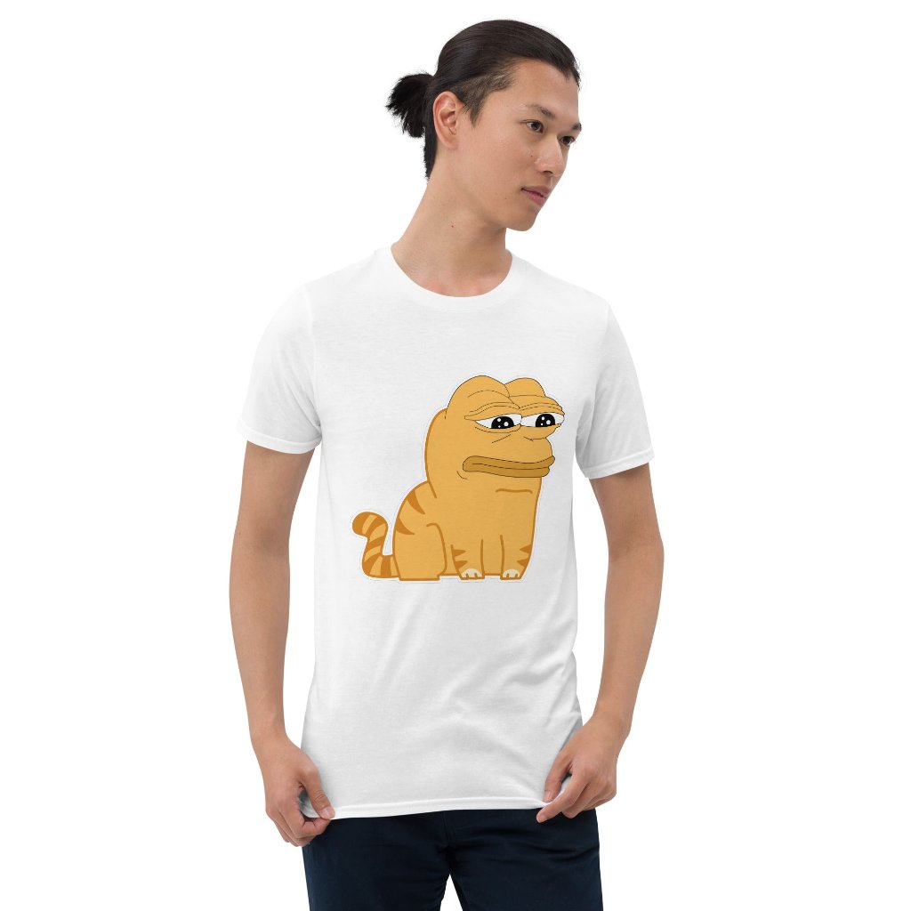 Pepe meme Frog Cat T-shirt