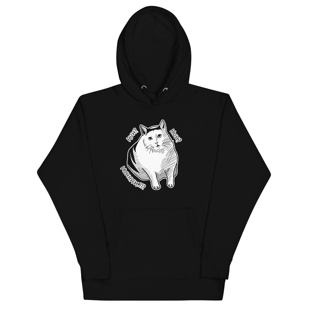 Unisex Hoodie with a cat meme