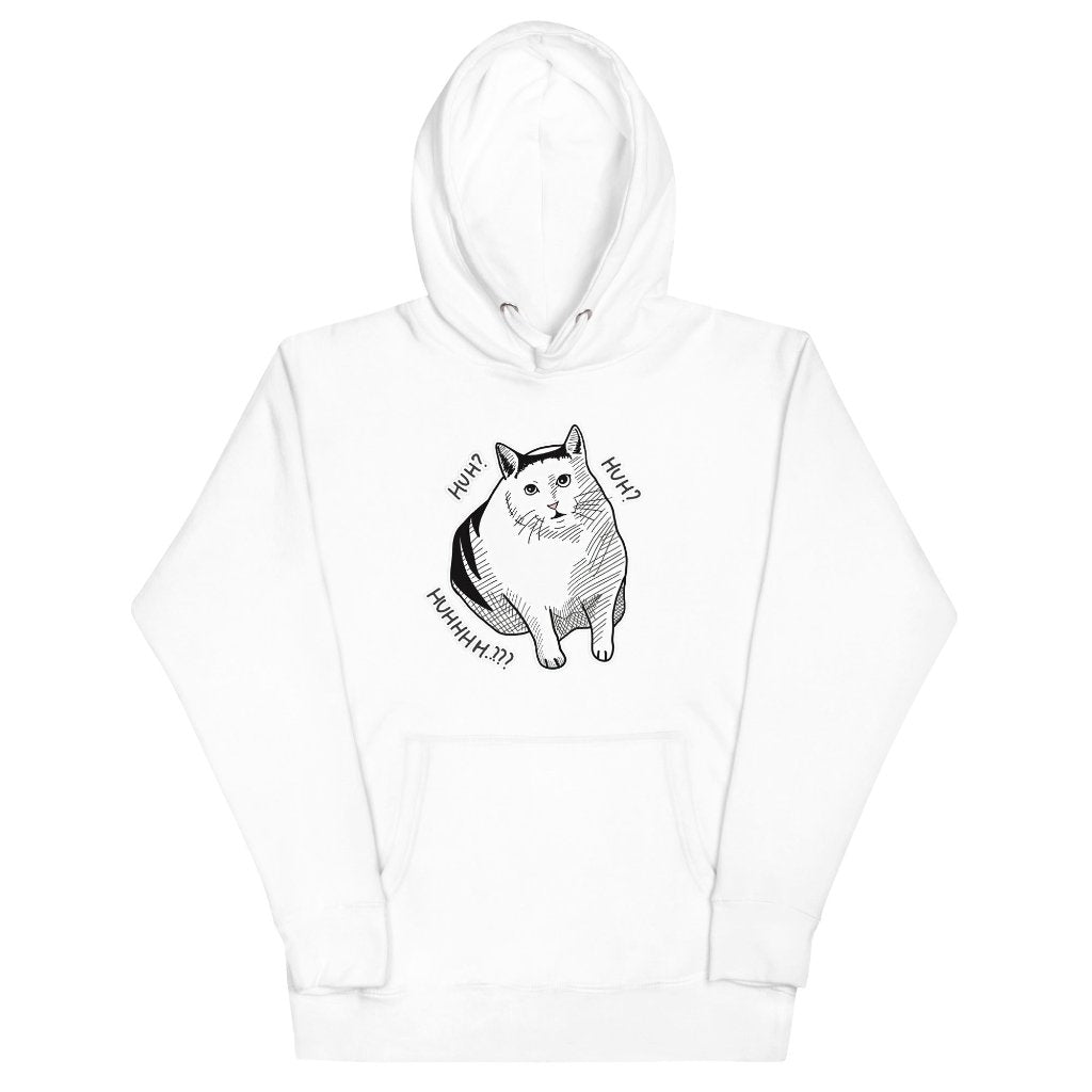 Unisex Hoodie with a cat meme